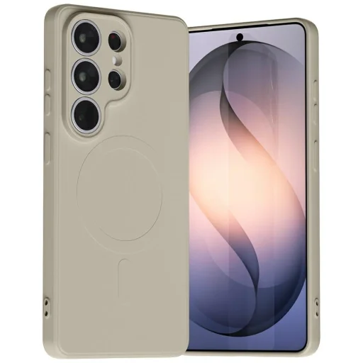 Samsung Galaxy S26 Ultra Mercury Semi-Silicone MagSafe kőszínű tok - 1