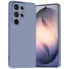 Samsung Galaxy S26 Ultra tok Mercury Fél-Szilikon MagSafe tok levendula szürke