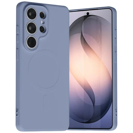 Samsung Galaxy S26 Ultra tok Mercury Fél-Szilikon MagSafe tok levendula szürke - 1