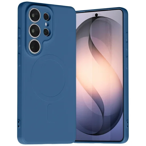 Samsung Galaxy S26 Ultra tok Mercury Semi-Silicone MagSafe kék - 1