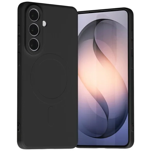 Samsung Galaxy S26+ Mercury Fél-szilikon MagSafe tok fekete - 1