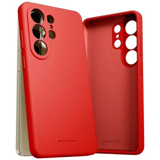 Samsung Galaxy S26 Ultra Mercury szilikon tok piros tok - 1