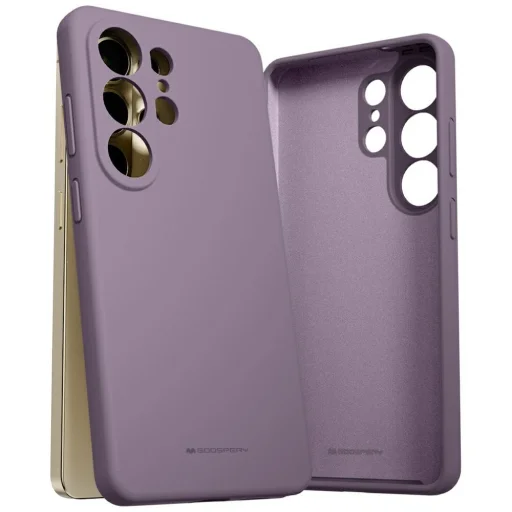 Samsung Galaxy S26 Ultra tok, Mercury szilikon tok lila - 1