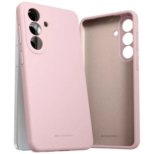 Samsung Galaxy S26 Plus pink homok színű tok - 1