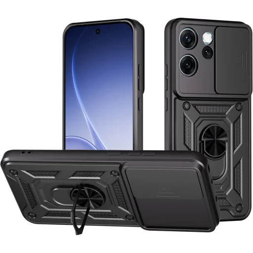 Techsuit - CamShield sorozat - Oppo Reno15 Pro - Fekete tok - 1
