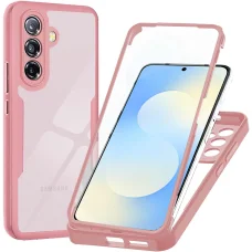 Techsuit - ColorVerse 360 Series + Képernyővédő - Samsung Galaxy A57 5G - Pink tok