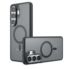 Techsuit - PureFrost MagSafe - Samsung Galaxy S26 Ultra - Matt Fekete tok