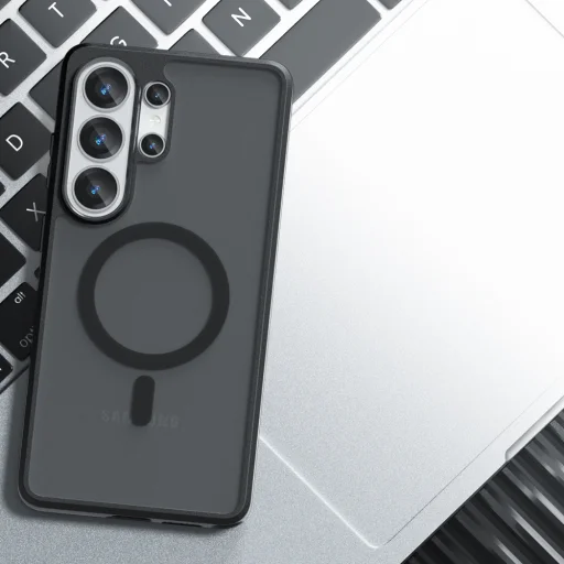 Techsuit - PureFrost MagSafe - Samsung Galaxy S26 Ultra - Matt Fekete tok - 4