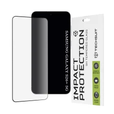 Techsuit - 111D Teljes Fedésű / Teljes Ragasztású Üveg - Samsung Galaxy S26 Plus - Fekete üvegfólia üvegfólia