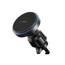 Vezeték nélküli autós töltő Lisen, 15W, 1.67A, Fekete YL0223070007