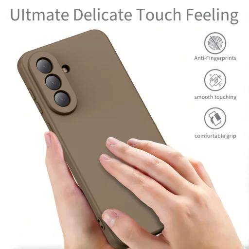 Samsung Galaxy A57 5G tok Tech-protect Icon Bronz - 3