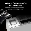 AENO AFH0001S prémium Eco Smart konvekciós fűtőkészülék, 2000 W, távolról vezérelhető, 2 fokozat, lángeffekt, 2 literes tartály, IPS kijelző, fehér thumbnail