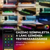 AENO AFH0001S prémium Eco Smart konvekciós fűtőkészülék, 2000 W, távolról vezérelhető, 2 fokozat, lángeffekt, 2 literes tartály, IPS kijelző, fehér thumbnail