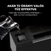 AENO AFH0002S prémium Eco Smart konvekciós fűtőkészülék, 2000 W, távolról vezérelhető, 2 fokozat, lángeffekt, 2 literes tartály, IPS kijelző, fekete thumbnail