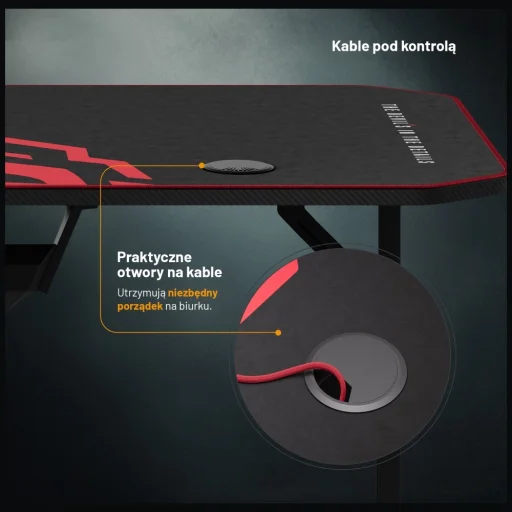 Diablo Chairs X-Mate 1400 Gamer asztal - 10