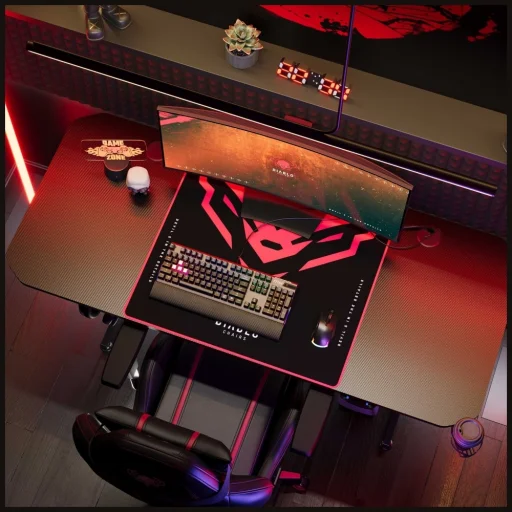 Diablo Chairs X-Mate 1600 gamer asztal - 7