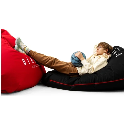 Gamer babzsákfotel Diablo Chairs fekete - 7