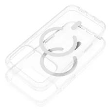 iPhone 16e / 17e Forcell F-Protect Clear Hybrid Premium kompatibilis Magsafe átlátszó tok