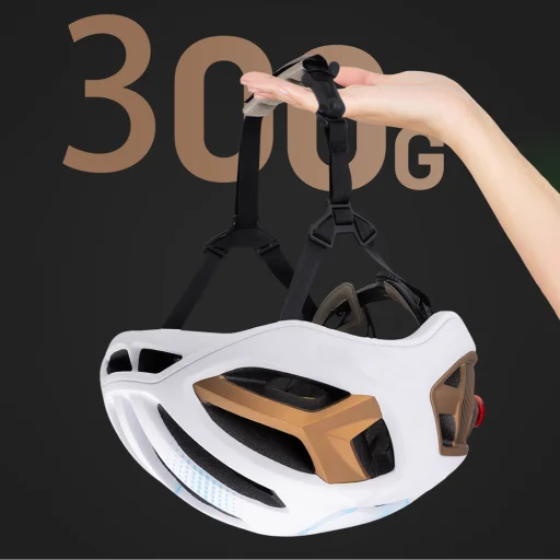 Wozinsky ultralahká cestná prilba L - Taupe - 6