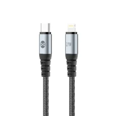 iPhone Forever Braix kábel USB-C - Lightning 1,0 m 27W čierny