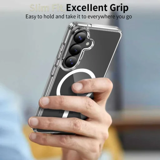 Samsung Galaxy S26+ Plus Tech-Protect FlexAir Hybrid MagSafe átlátszó tok. - 7