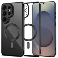 Samsung Galaxy S26 Ultra Tech-protect Magflex Magsafe Lesklé čierne puzdro
