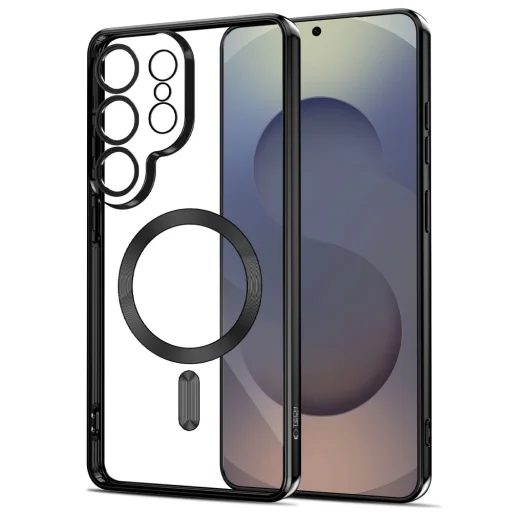 Samsung Galaxy S26 Ultra Tech-protect Magflex Magsafe Lesklé čierne puzdro - 2