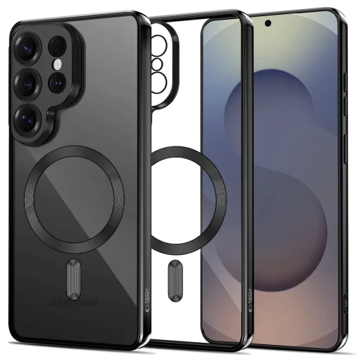 Samsung Galaxy S26 Ultra Tech-protect Magflex Magsafe Shiny Black tok - 1