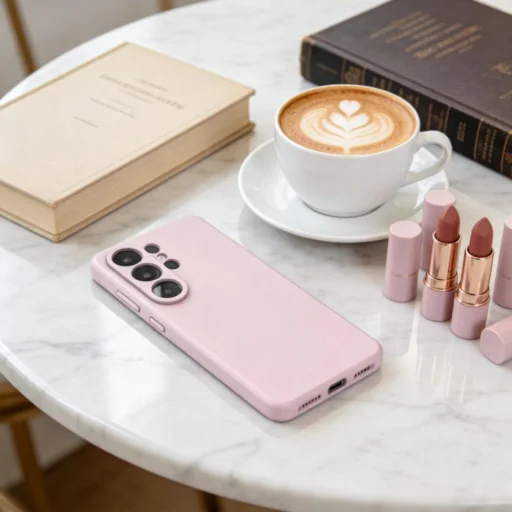 Samsung Galaxy S26 Ultra puzdro Tech-protect Silikónové Magsafe Ružová Perla - 3