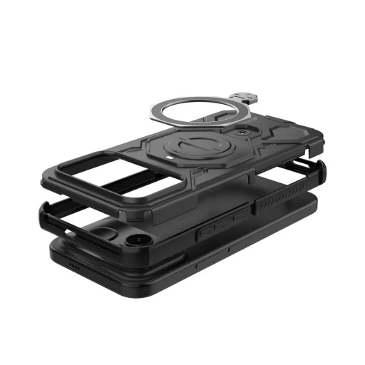 Xiaomi Poco F8 Ultra Tech-protect Tacticstand Magsafe tok - Fekete matt - 6