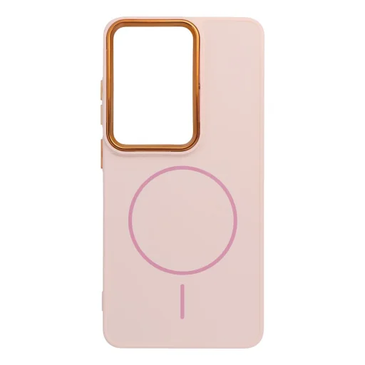 Samsung Galaxy S26 Ultra obal FRAME MAG COVER, púdrovo ružový, kompatibilný s MagSafe - 6