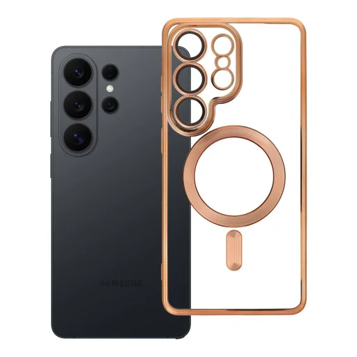 Samsung Galaxy S26 Ultra puzdro Electro Mag Cover kompatibilné s MagSafe zlaté puzdro - 9