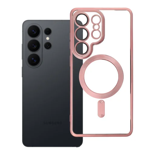 Samsung Galaxy S26 Ultra puzdro Electro Mag Cover kompatibilné s MagSafe zlato-ružové - 9