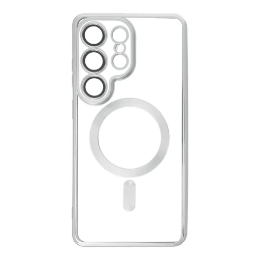 Samsung Galaxy S26 Ultra puzdro Electro Mag Cover kompatibilné s MagSafe - strieborné - 10