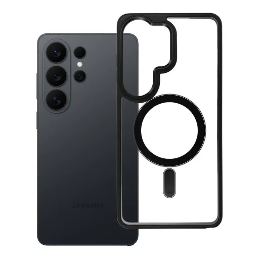 Samsung Galaxy S26 Ultra puzdro Color Edge Mag Cover kompatibilné s MagSafe, čierne - 6