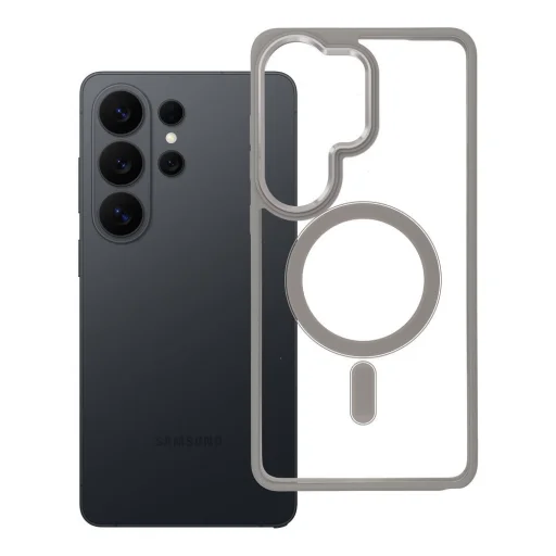 Puzdro Samsung Galaxy S26 Ultra Color Edge Mag, kompatibilné s MagSafe, titánovo sivé - 6