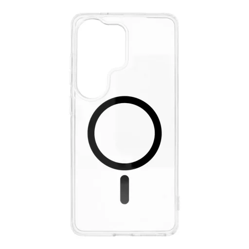 Samsung Galaxy S26 Ultra čierne Drop Glue MagSafe puzdro s farebným krúžkom - 5