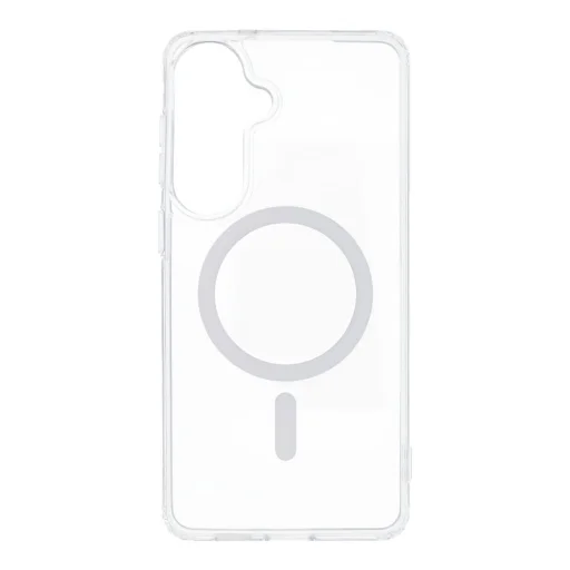 Puzdro na Samsung Galaxy S26 Ultra, biele, MagSafe kompatibilné, magnetický kryt s farebným krúžkom - 5