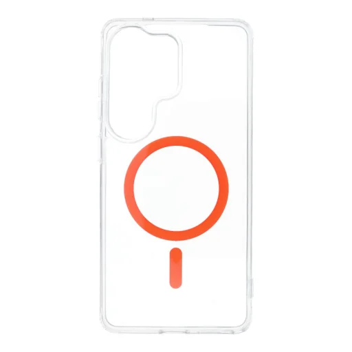 Samsung Galaxy S26 Ultra oranžové puzdro MagSafe kompatibilné Drop Glue Farebný krúžok MagSafe kryt - 5