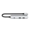 SATECHI 4v1 USB-C HUB adaptér strieborný thumbnail