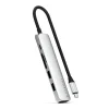 SATECHI USB-C adaptér HUB 6v1 ST-P6SS strieborný thumbnail