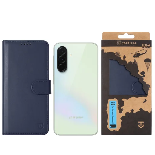 Taktické poľné poznámky Samsung Galaxy A37 modré puzdro - 3