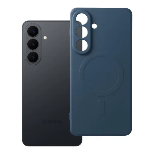 Samsung Galaxy S26 Plus silikónové magnetické puzdro modré - 9