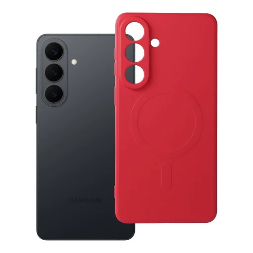 Samsung Galaxy S26 Plus silikónové MagSafe puzdro červené - 10