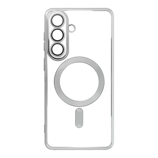 Samsung Galaxy S26 Plus obal Strieborný Electro Mag Cover kompatibilný s MagSafe - 9