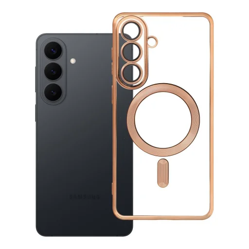 Samsung Galaxy S26 Plus puzdro Electro Mag kompatibilné s MagSafe zlaté - 9