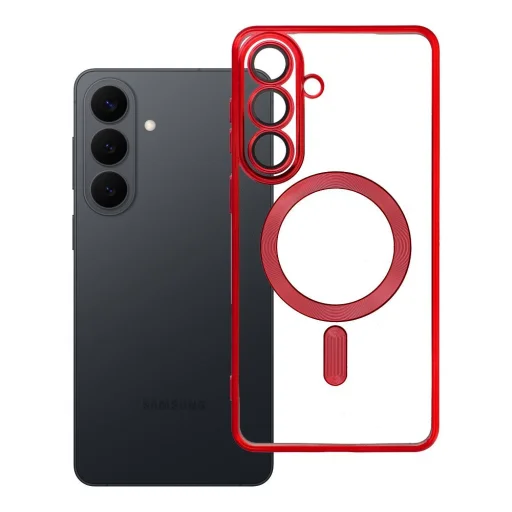 Samsung Galaxy S26 Plus Electro Mag puzdro kompatibilné s MagSafe červené - 1