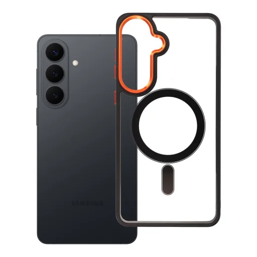 Samsung Galaxy S26 Plus Color Edge Mag puzdro kompatibilné s MagSafe čierno-zlaté - 5