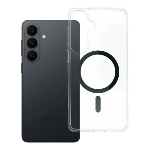 Puzdro Samsung Galaxy S26 Plus tmavozelené Kvapka farebný lepiaci krúžok MagSafe kompatibilné puzdro - 4