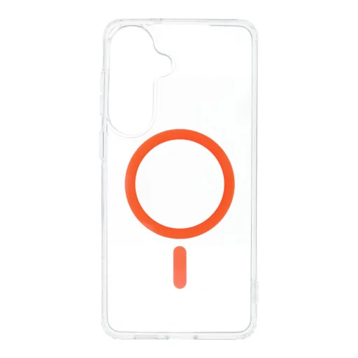 Samsung Galaxy S26 Plus oranžové puzdro Drop Glue s farebným krúžkom, magnetické, kompatibilné s MagSafe - 5